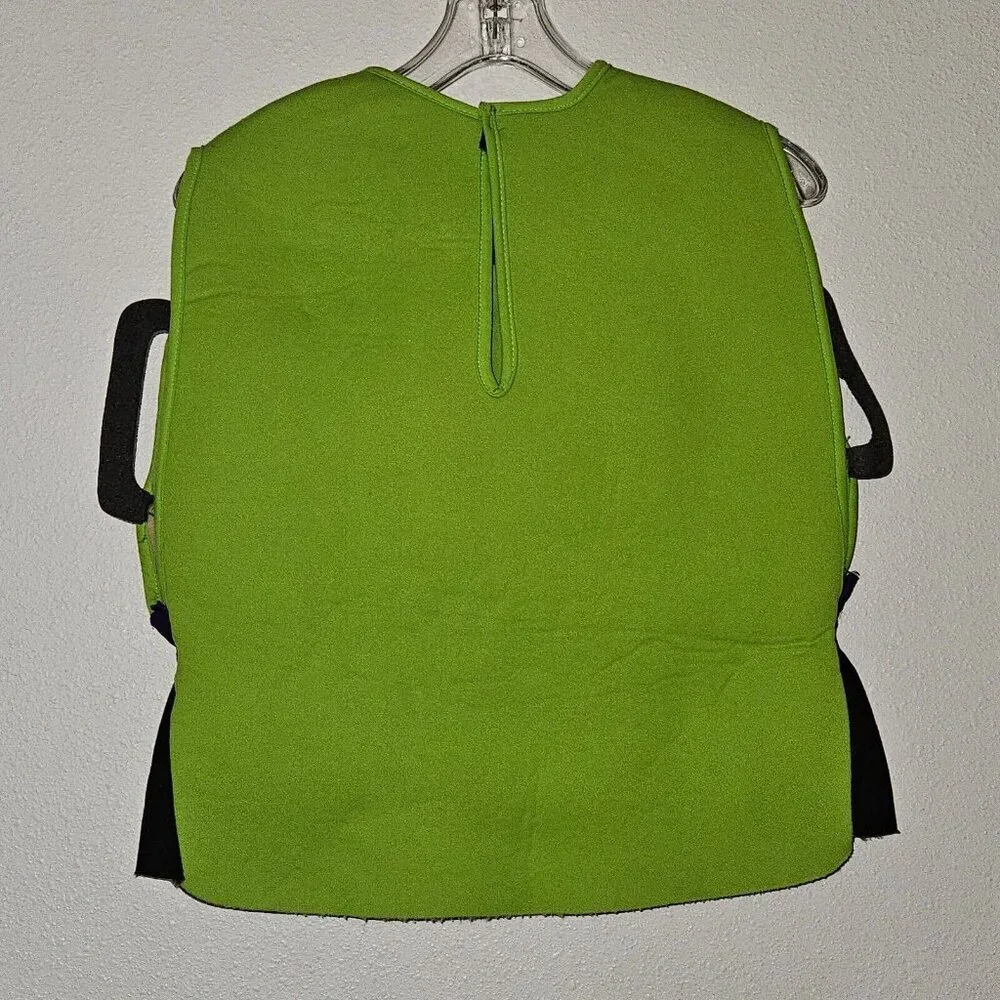 Koko Chuggington Train Costume Green Purple 1-Piece Rubie's Child Size Small